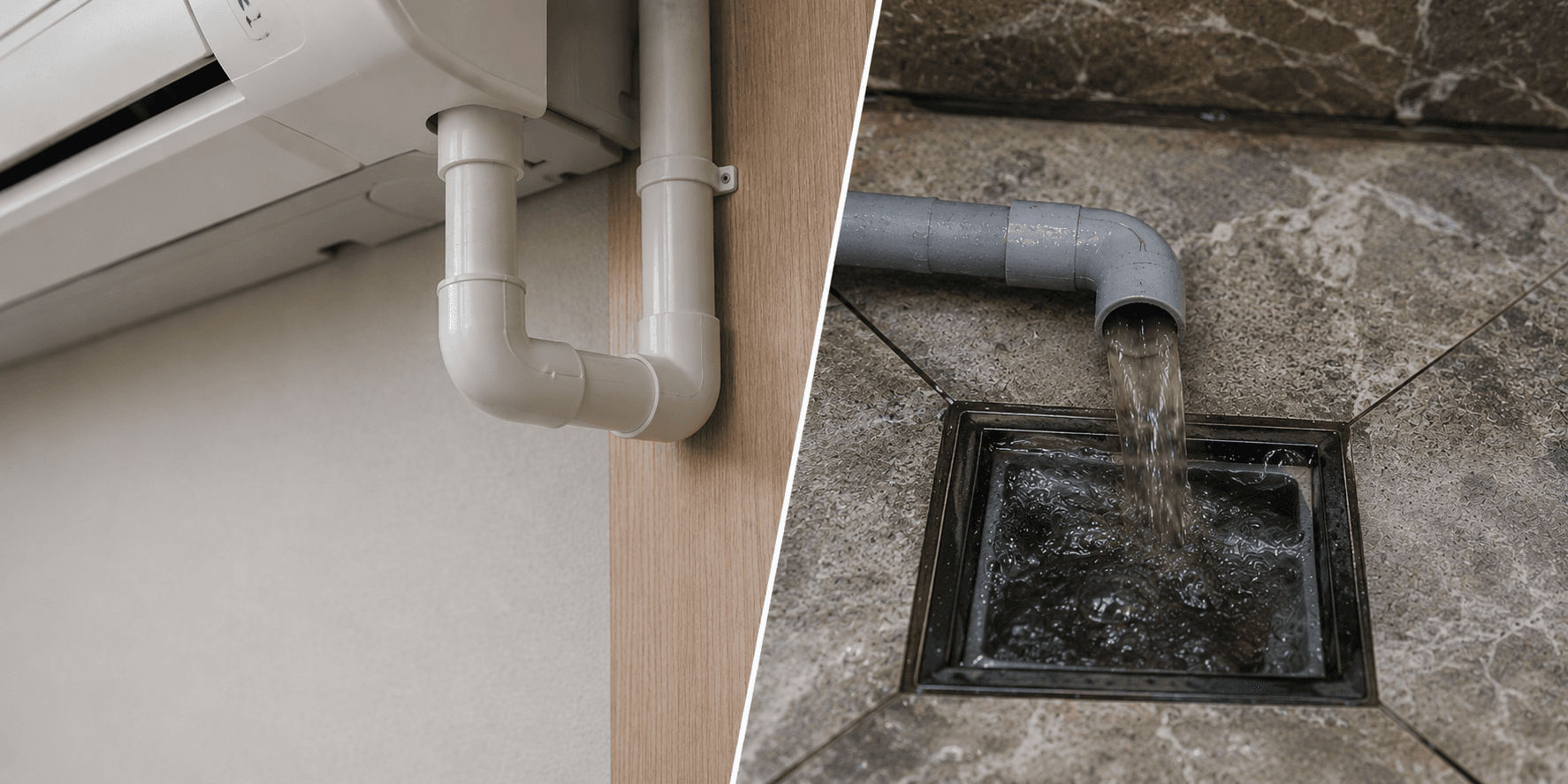 Drainage Tray Flush