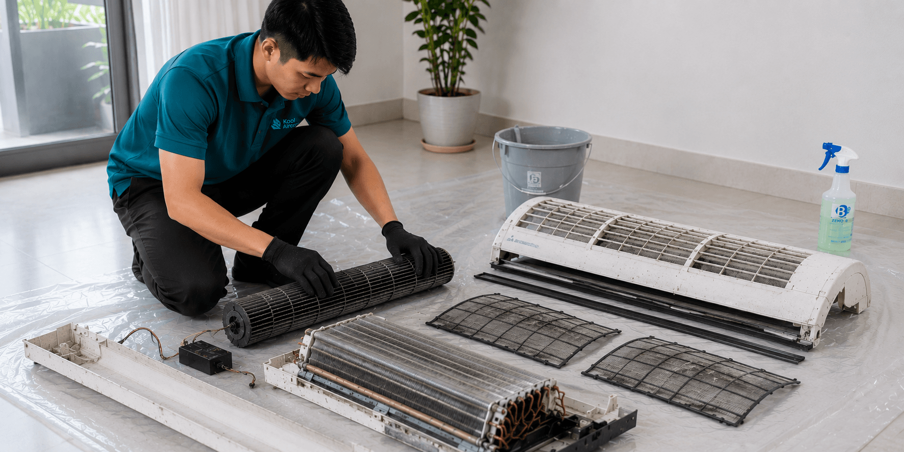 Chemical Overhaul in Singapore — Kool Aircon